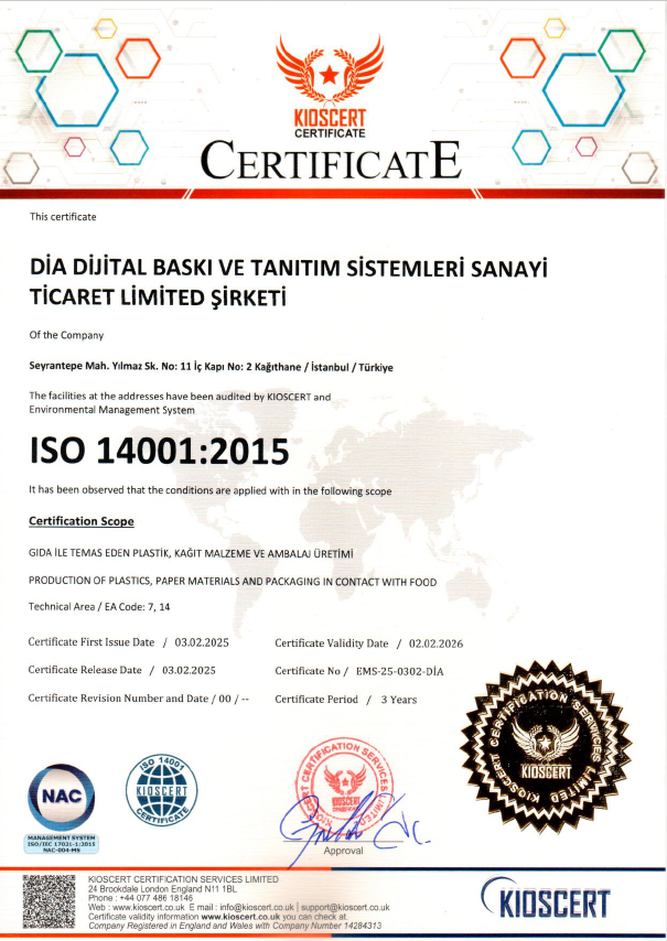 ISO 14001 Çevre Yönetimi